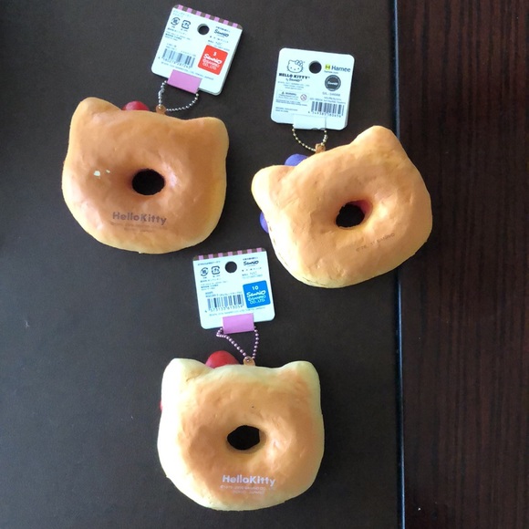Hello Kitty donut squishy stress relievers - Picture 2 of 2